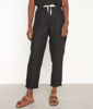 Picture of NOOR BLACK CERTIFIED LINEN TROUSERS